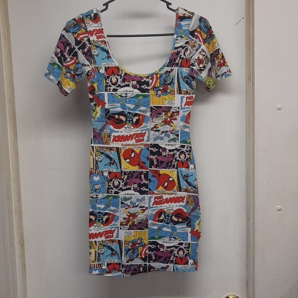 Marvel comic small dress